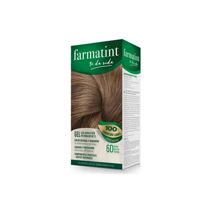FARMATINT FARMATINT Permanent Color Gel 6D Dark Golden Blond 150 ml Haarfarbe