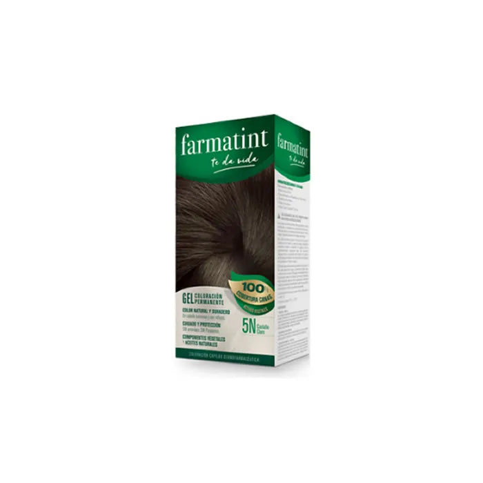 FARMATINT FARMATINT Permanent Color Gel 5N Light Brown 150 ml Haarfarbe dauerhaft