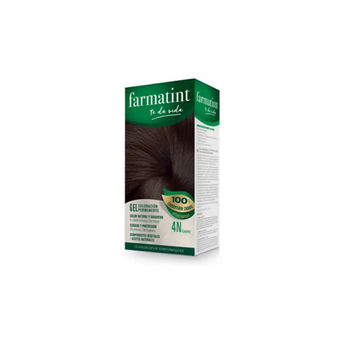 FARMATINT FARMATINT Permanent Color Gel 4N Braun 135 ml Haarfarbe dauerhaft