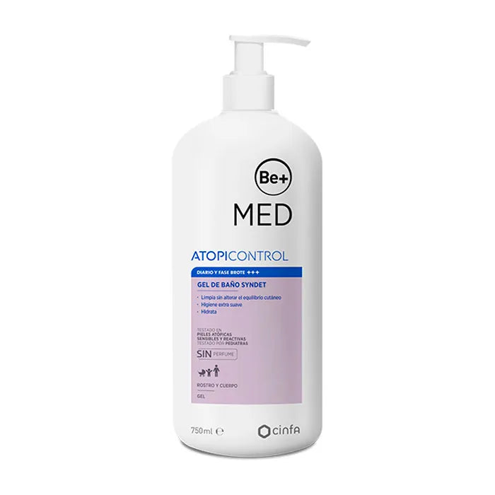 BE+ BE+ Syndet Badegel für atopische Haut 750 ml Kosmetik