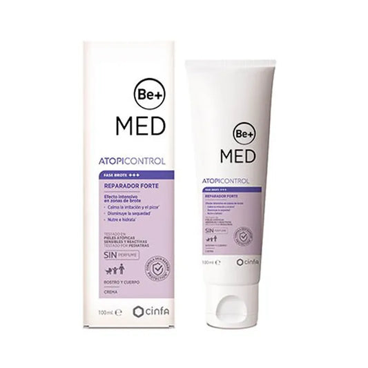 BE+ BE+ Atopische Haut Forte Creme für lokalisierte Bereiche 100 ml
