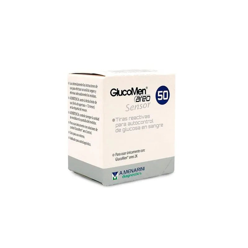MENARINI MENARINI Berlin-Chemie Glucomen Areo Sensor Glucosa 50 Teststreifen Kosmetik