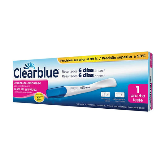 CLEARBLUE CLEARBLUE Schwangerschaftstest Frühe Erkennung 1 Stück Kosmetik