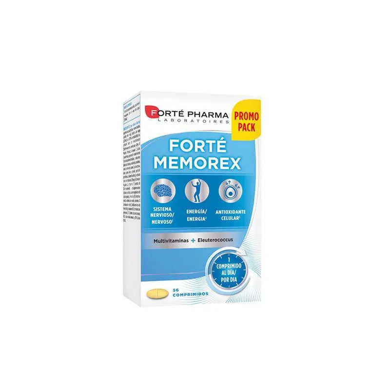 FORTÉ PHARMA FORTÉ PHARMA Energie Memorex 56 Tabletten Nahrungsergänzung Kosmetik
