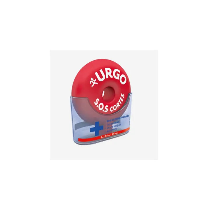 URGO URGO Sos Cuts Blutstillendes Pflaster 3 m x 2,5 cm Kosmetik
