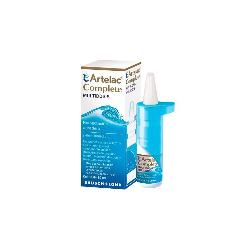 BAUSCH+LOMB BAUSCH+LOMB Artelac Vollständige Multidosis 10 ml Augentropfen Kosmetik