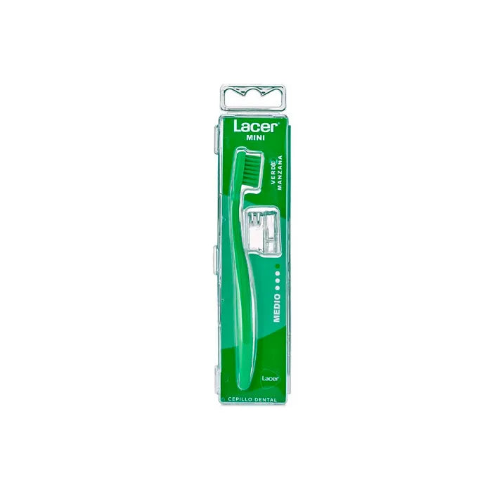 LACER LACER Mini Medium Zahnbürste kompakt und mittelharte Borsten Kosmetik