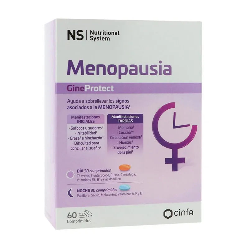 NS NS Menopause Tag und Nacht 60 Tabletten zur Unterstützung während der Menopause Kosmetik