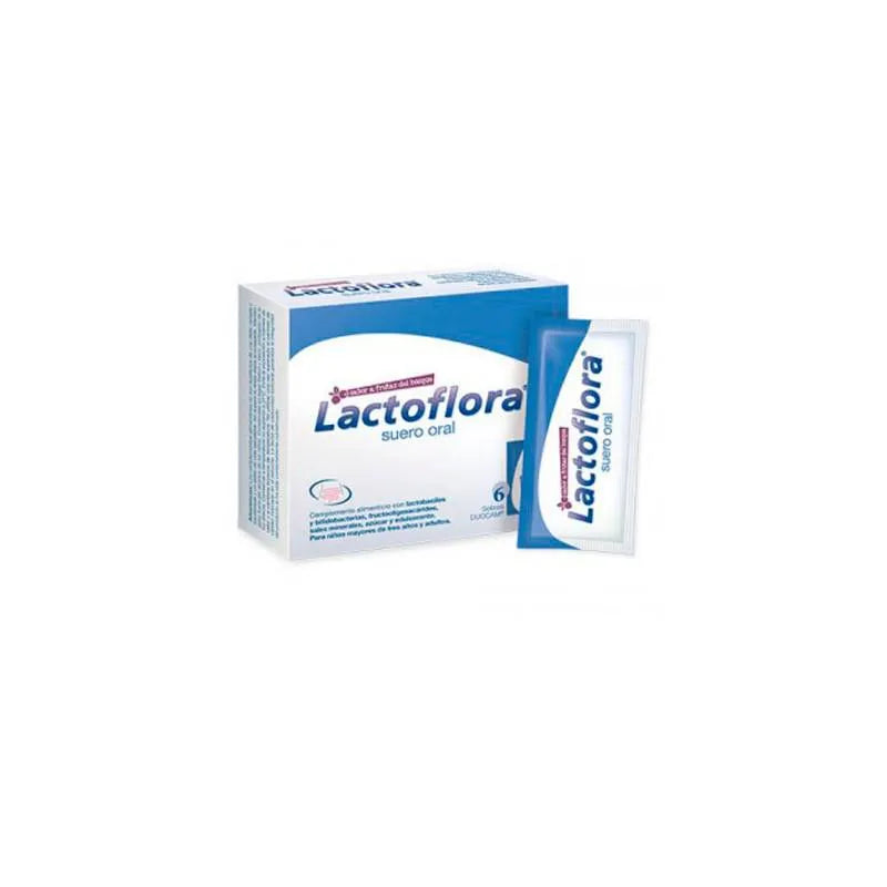 LACTOFLORA LACTOFLORA Suero Oral 6 Sachets Nahrungsergänzung Kosmetik