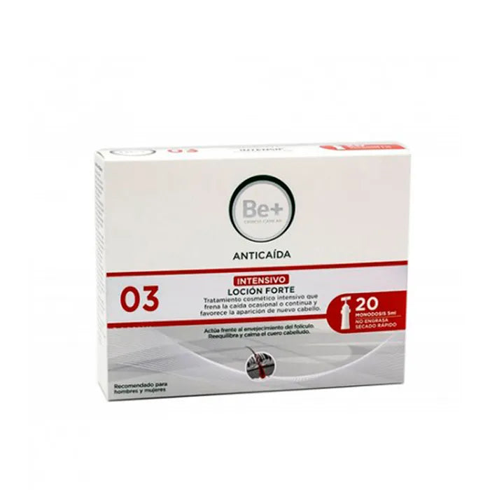 BE+ BE+ Anti-Haarausfall-Lotion Forte 20 Ampullen je 5 ml Bodylotion