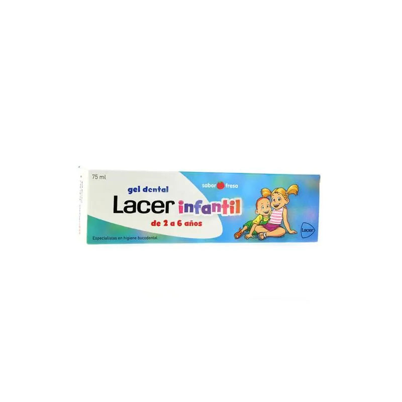 LACER LACER Infant Erdbeer Geschmack Gel 75 ml Kosmetik