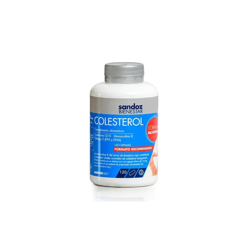 SANDOZ SANDOZ Bienestar Colesterol 120 Kapseln Nahrungsergänzungsmittel Kosmetik