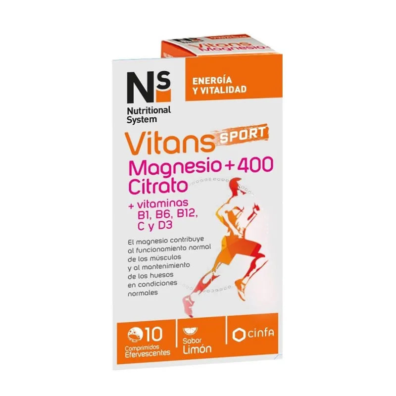 NS NS Vitans Magnesium+ 400 Citrat Nahrungsergänzungsmittel Kosmetik