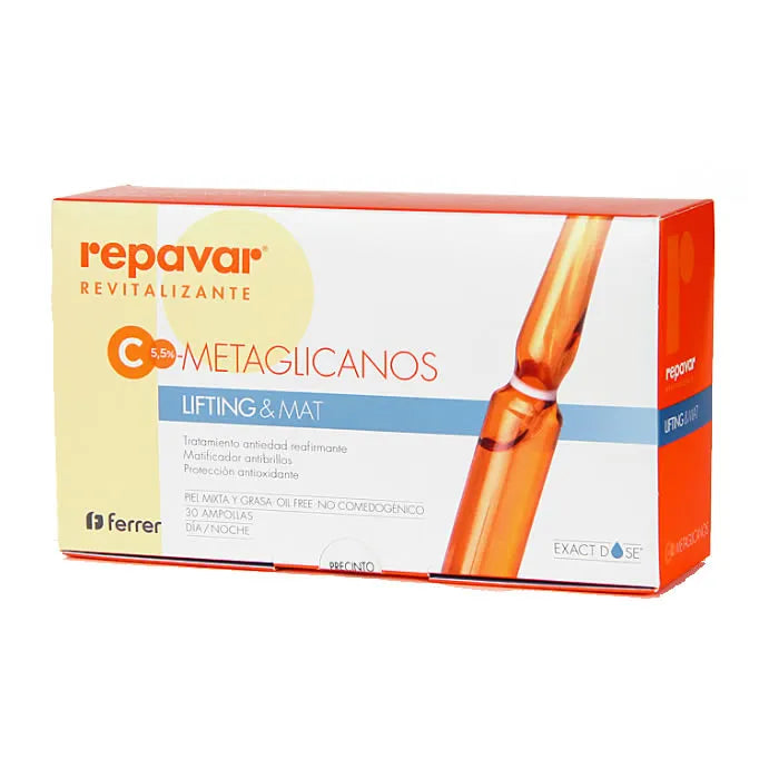 REPAVAR REPAVAR Revitalize Lifting & Mat 30 Ampullen Gesichtspflege Kosmetik