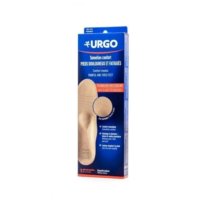 URGO URGO Komfort-Einlegesohlen Größe 36-38 für angenehmen Tragekomfort Kosmetik