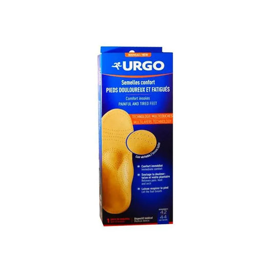 URGO URGO Komfort-Einlegesohlen Größe 42-44 für angenehmen Tragekomfort Kosmetik