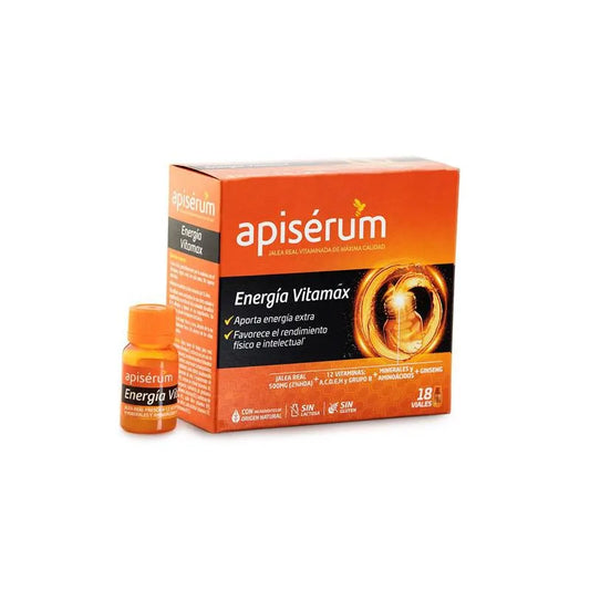 APISÉRUM APISÉRUM Apiserum Energia Vitamax 18 Ampullen Kosmetikpflege