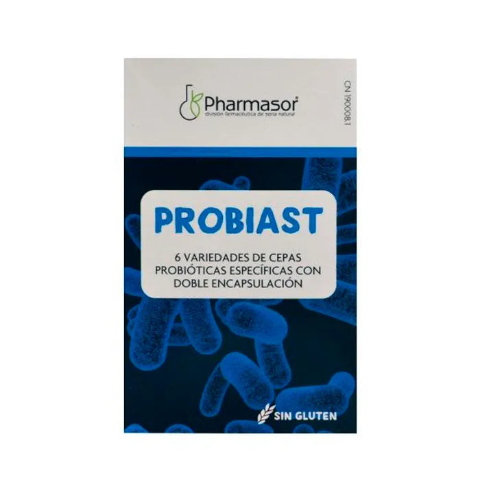 PHARMASOR PHARMASOR Probiast 10 Kapseln Nahrungsergänzungsmittel Kosmetik