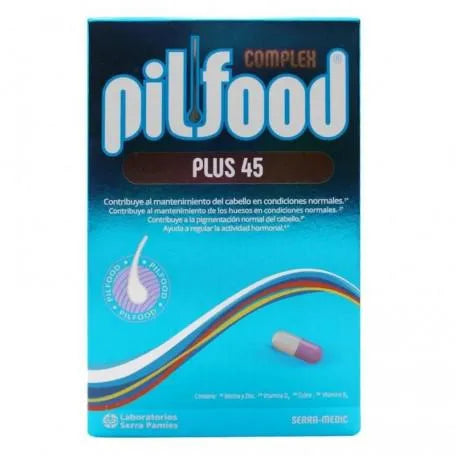 PILFOOD PILFOOD Complex Plus 45 Anticaida 90 Kapseln Nahrungsergänzungsmittel Kosmetik