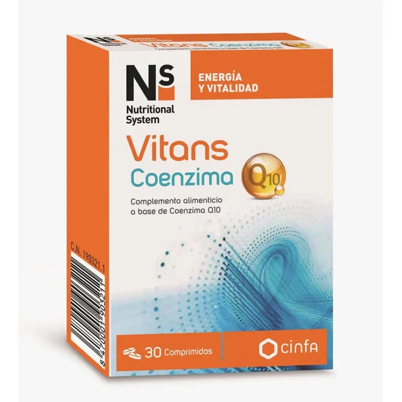 NS NS Vitans Coenzym Q10 30 Tabletten Nahrungsergänzung Kosmetik
