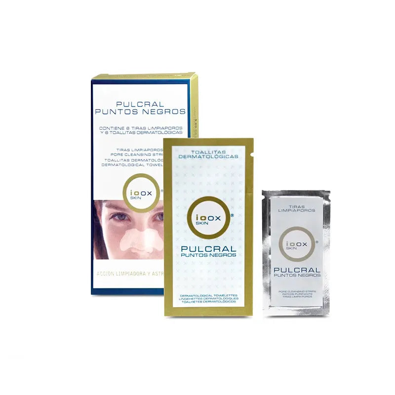 IOOX IOOX Pulcral Porenreinigung Tücher gegen Mitesser 6 Stück Kosmetik