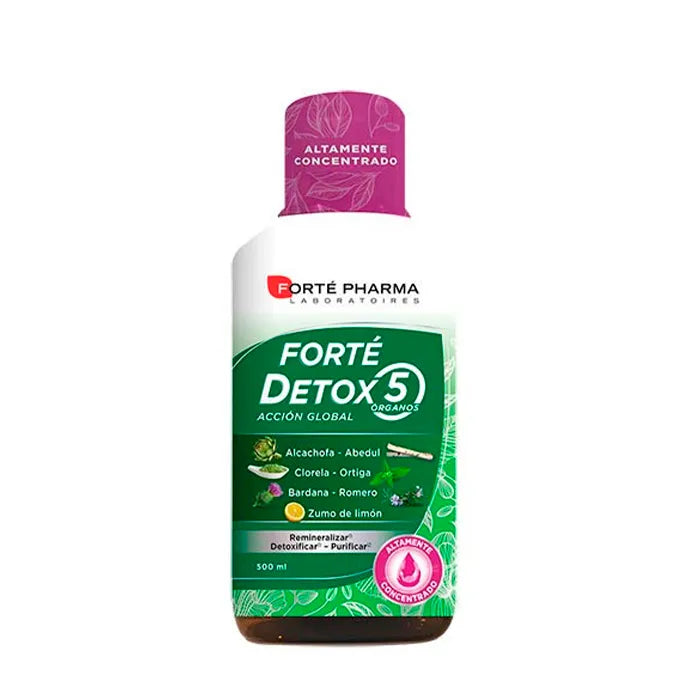 FORTÉ PHARMA FORTÉ PHARMA Detox 5 Orgeln 500 ml Flüssigkeit zur Anwendung Kosmetik