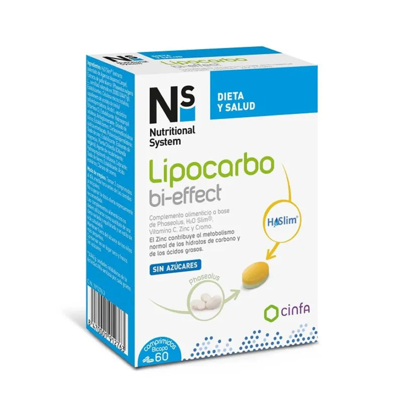 NS NS Lipocarbo Bi-Effekt 60 Tabletten Kosmetika