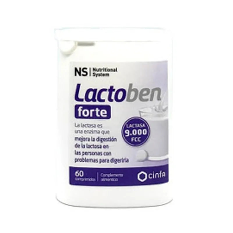 NS NS Verdauungskomfort Lactoben Forte 60 Tabletten Nahrungsergänzung Kosmetik