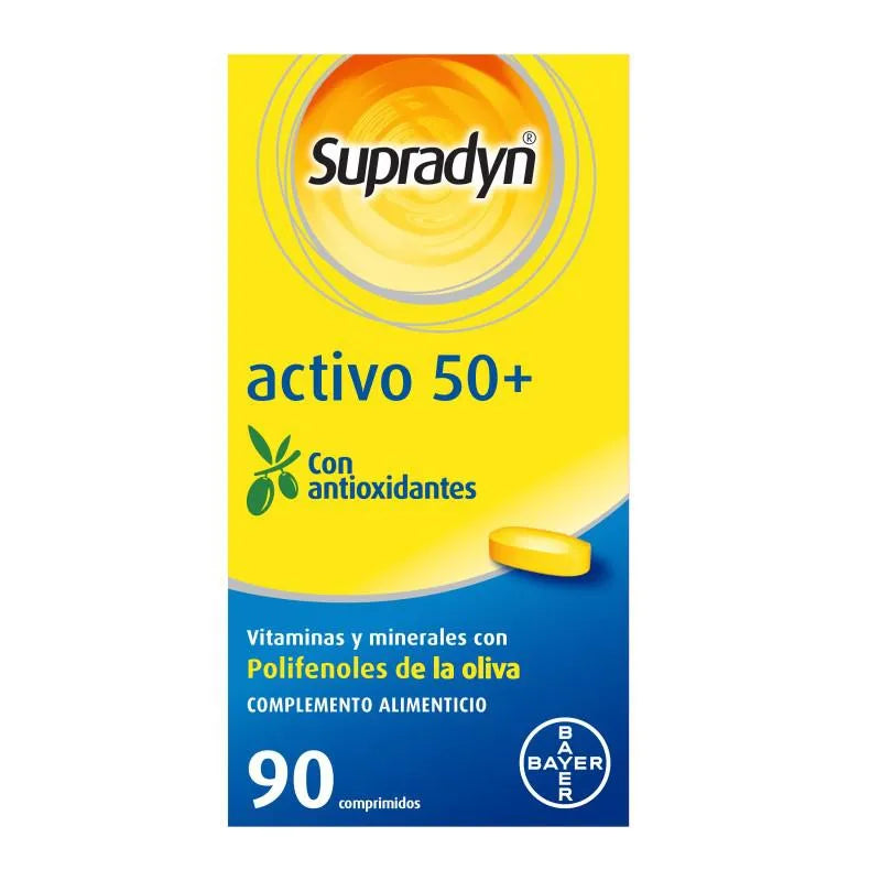 SUPRADYN SUPRADYN Supradyn Activo 50 Antioxidante 90 Tabletten Nahrungsergänzung Kosmetik