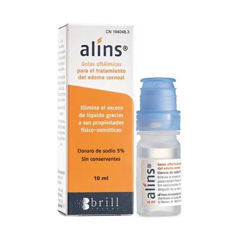 BRILL PHARMA BRILL PHARMA Alins Gotas Oftalmicas 10 ml Augentropfen Kosmetik