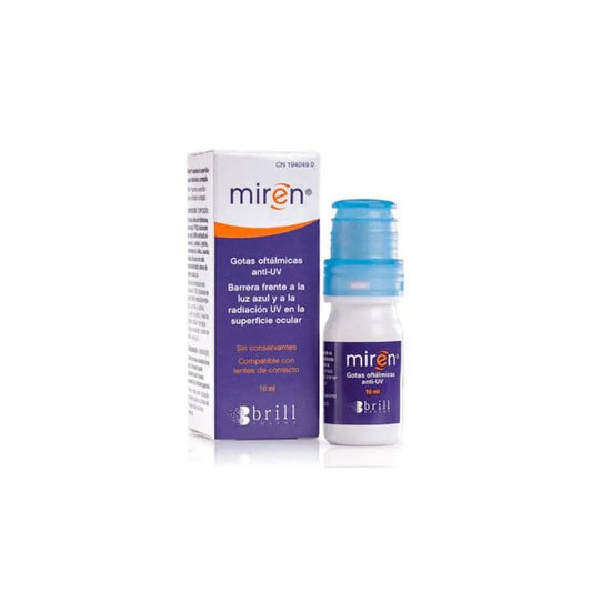 BRILL PHARMA BRILL PHARMA Miren Gotas Oftálmicas Anti-UV 10 ml Augentropfen Kosmetik