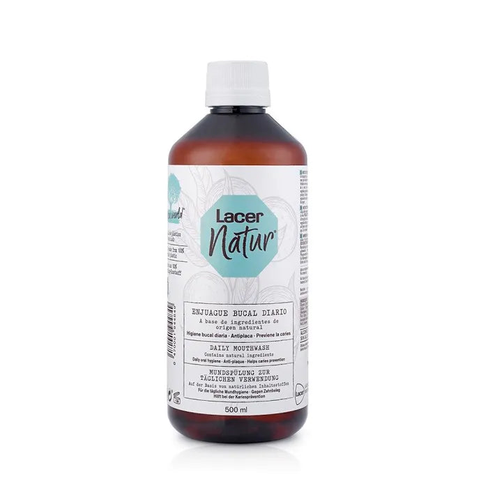 LACER LACER Natur Tägliche Mundspülung 500 ml Mundwasser zur täglichen Anwendung Conditioner