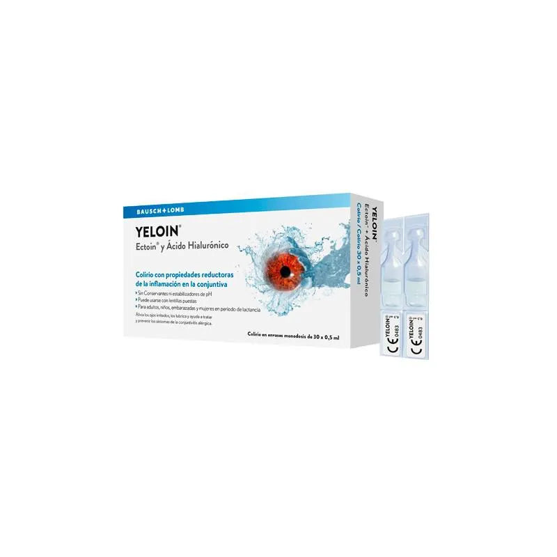 YELOIN YELOIN Colirio Antiinflamatorio Monodosis 30 x 0,5 ml Augentropfen Kosmetik