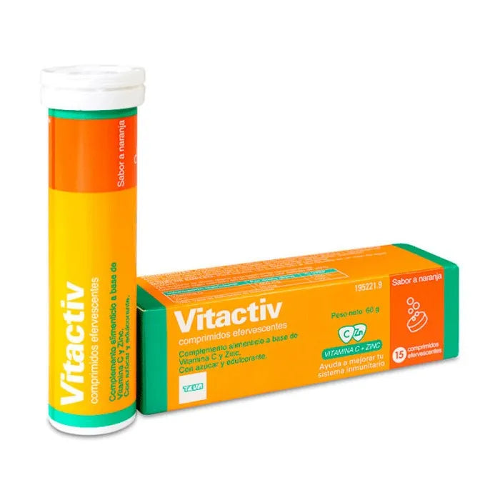 TEVA PHARMA TEVA PHARMA Vitactiv 15 Brausetabletten 60 g Kosmetik