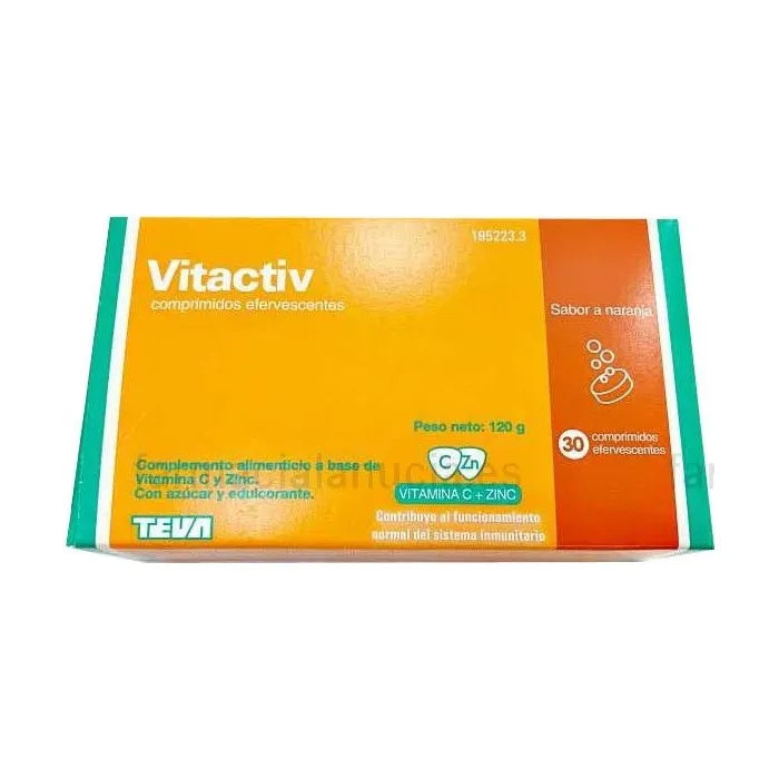 TEVA PHARMA TEVA PHARMA Vitactiv 30 Brausetabletten 120 g Kosmetik