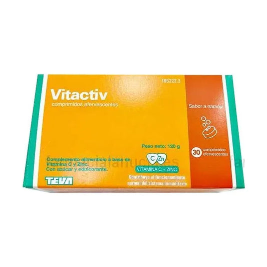 TEVA PHARMA TEVA PHARMA Vitactiv 30 Brausetabletten 120 g Kosmetik