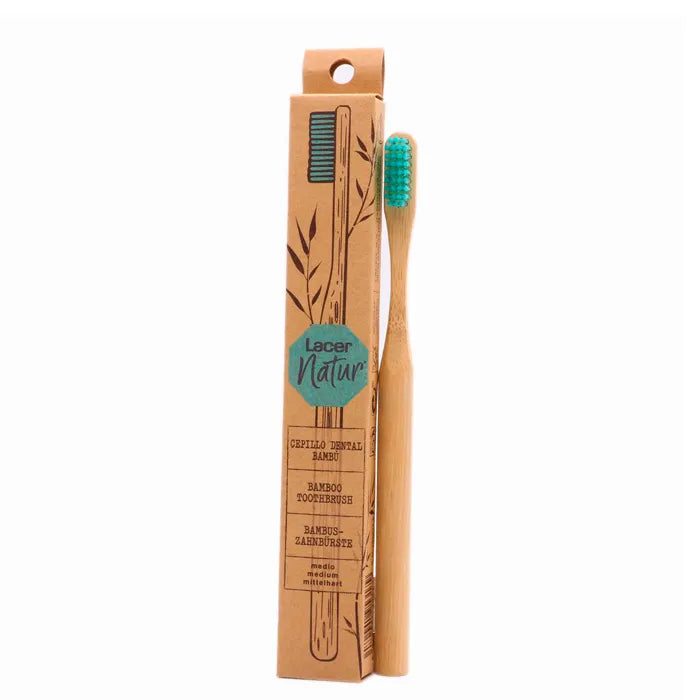 LACER LACER Natur Bambus-Zahnbürste Medium für Erwachsene 1 Stück Kosmetik