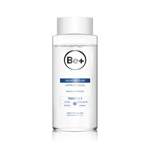 BE+ BE+ Mizellenwasser All in 1 500 ml Reinigungslösung für Gesicht und Augen Kosmetik