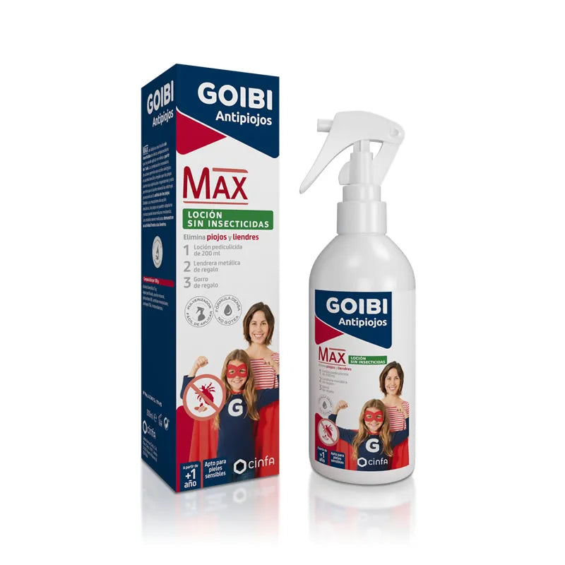 GOIBI GOIBI Anti-Läuse Max 200 ml Kopfhautpflege gegen Läuse Kosmetik