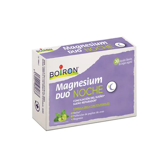 BOIRON BOIRON Magnesium Duo Nacht 30 Kapseln Nahrungsergänzungsmittel Kosmetik