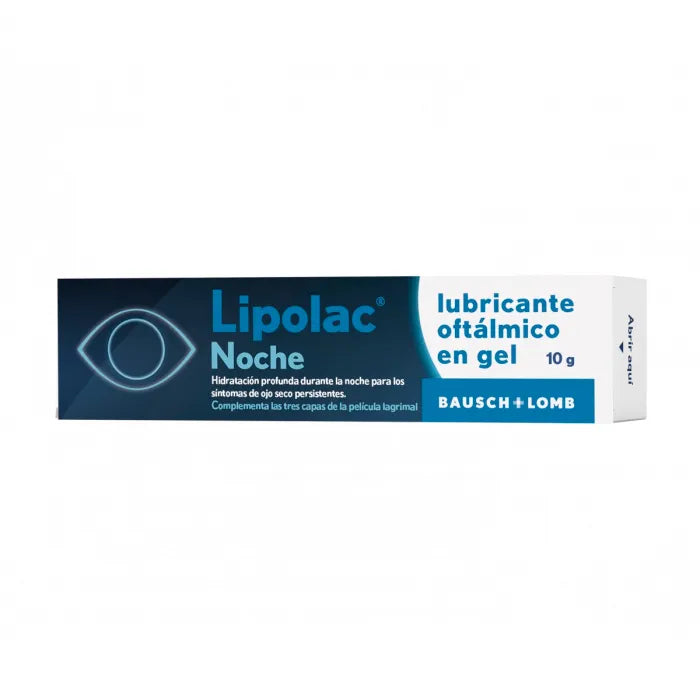 BAUSCH+ LOMB BAUSCH+ LOMB Lipolac Gleitendes Augengel für die Nacht 10 g Kosmetik