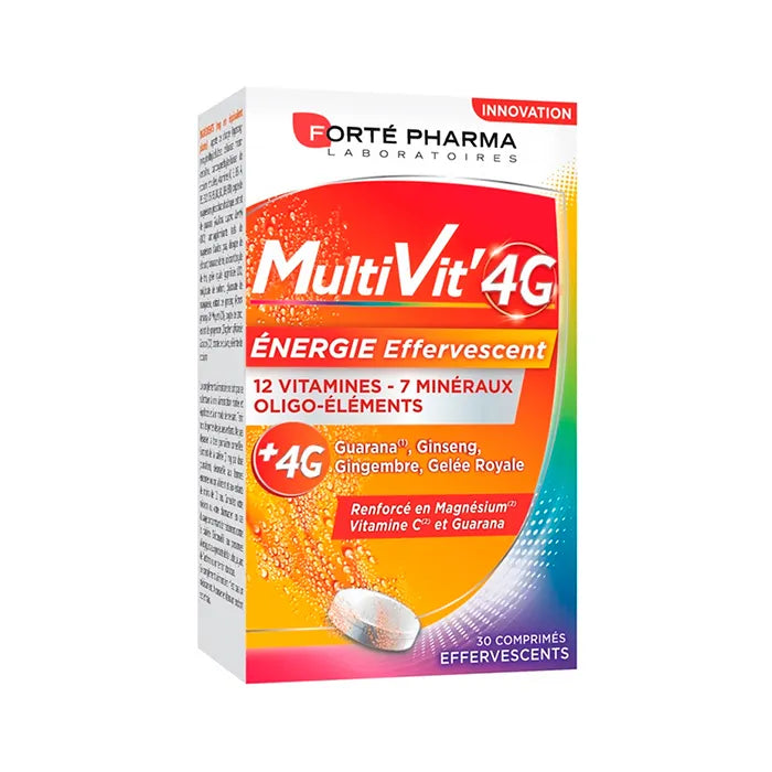 FORTÉ PHARMA FORTÉ PHARMA Multivit 4 g Energy Brausetabletten 30 Stück Kosmetik
