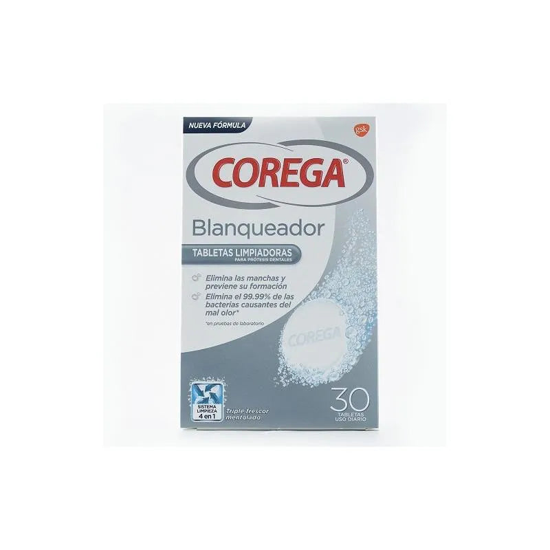 GSK GSK Corega Bleicher 30 Brausetabletten zur Zahnreinigung und Pflege Kosmetik