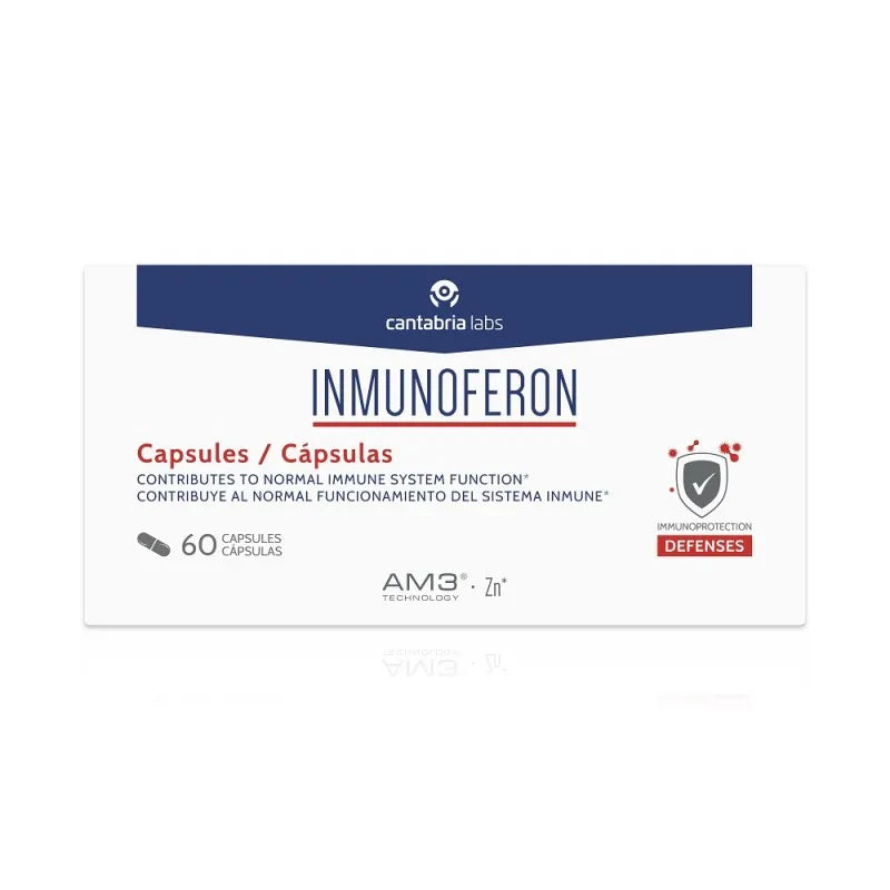 CANTABRIA LABS CANTABRIA LABS Inmunoferon 60 Kapseln Nahrungsergänzung Kosmetik