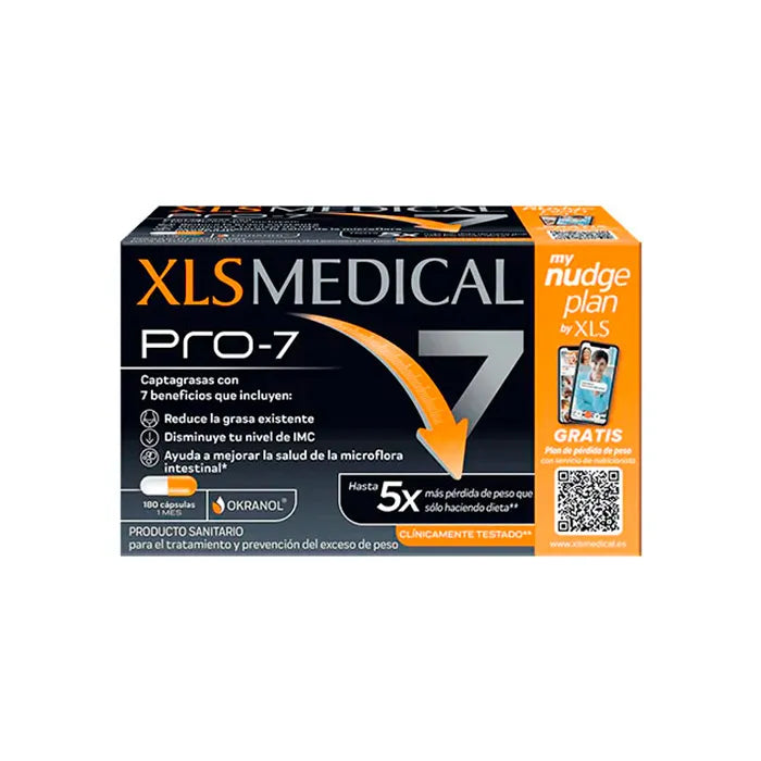 XLS MEDICAL XLS MEDICAL Pro-7 Nudge 180 Kapseln Nahrungsergänzungsmittel Kosmetik