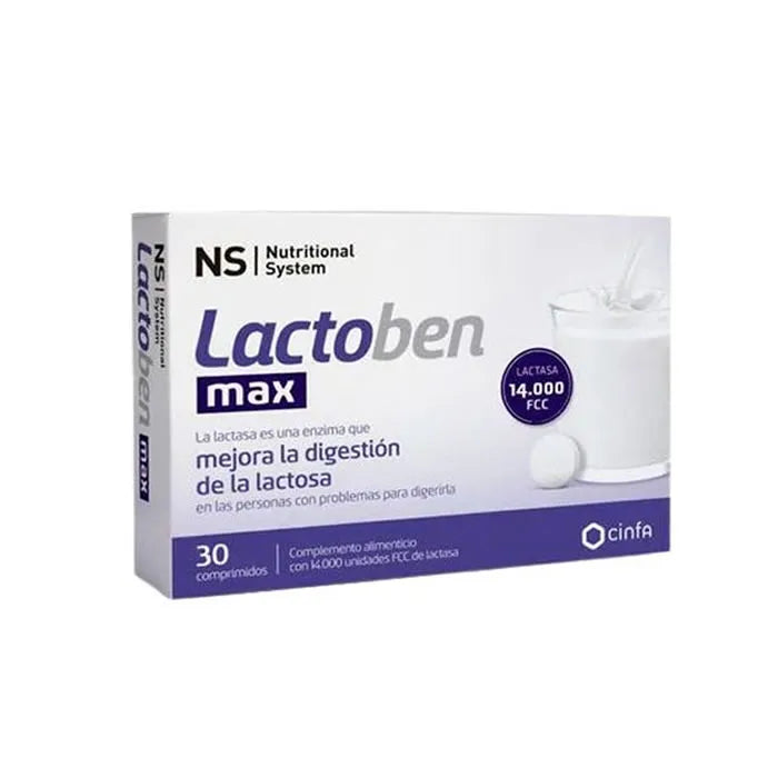 NS NS Lactoben Max 30 Tabletten Nahrungsergänzungsmittel Kosmetik