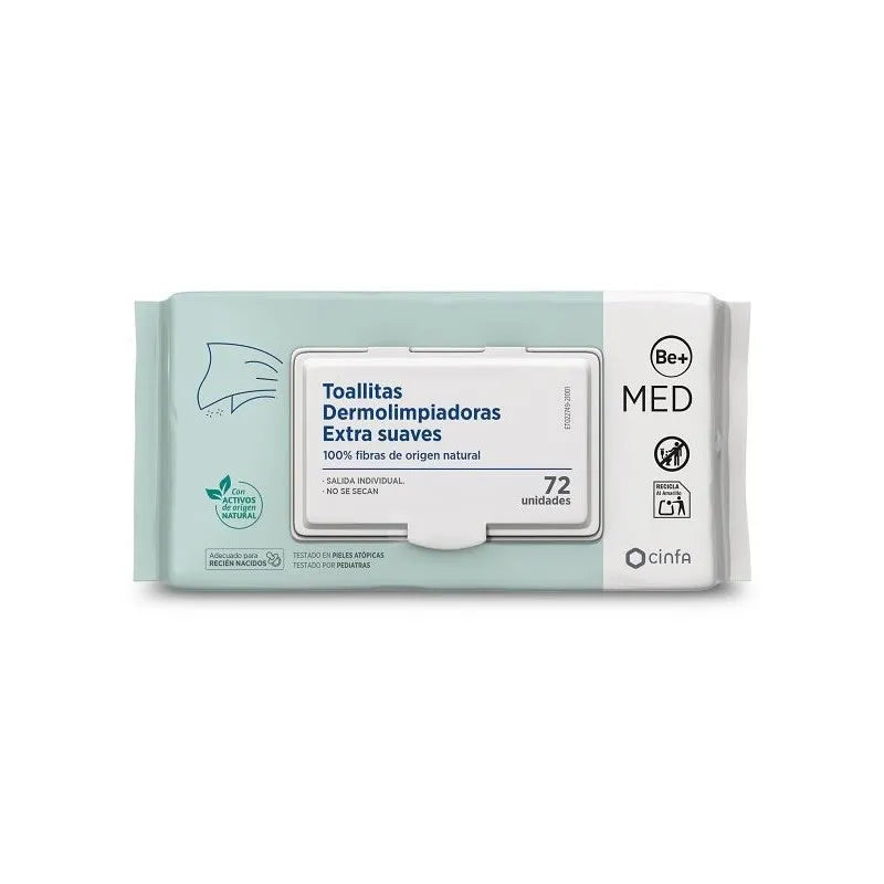 BE+ BE+ Med Pediatrics Feuchttücher 72 Stück Kosmetik