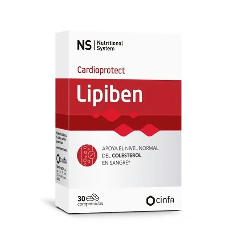 NS NS Kardioschutz Lipiben 30 Tabletten Nahrungsergänzungsmittel Kosmetik