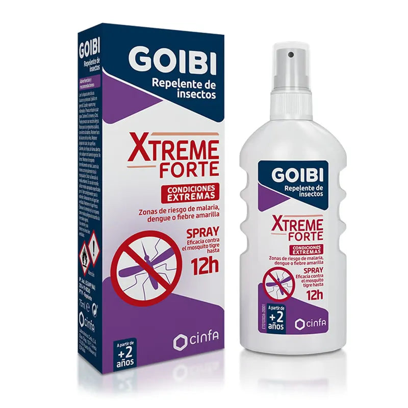 GOIBI GOIBI Xtreme Forte Insektenschutz Spray 200 ml Kosmetik