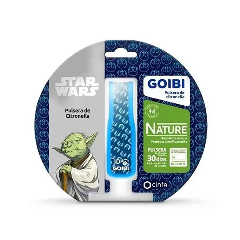 GOIBI GOIBI Zitronella Armband Nature Star Wars Yoda Insektenschutz Armband Kosmetik